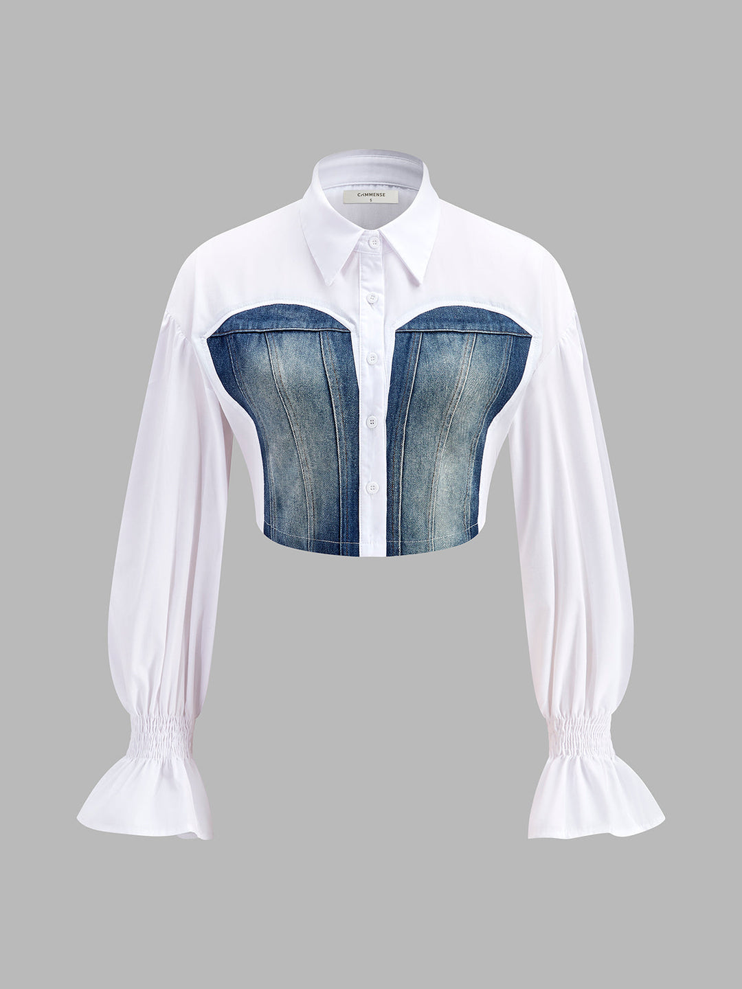 Svelte Chic Panel Kesim Polo Tişört