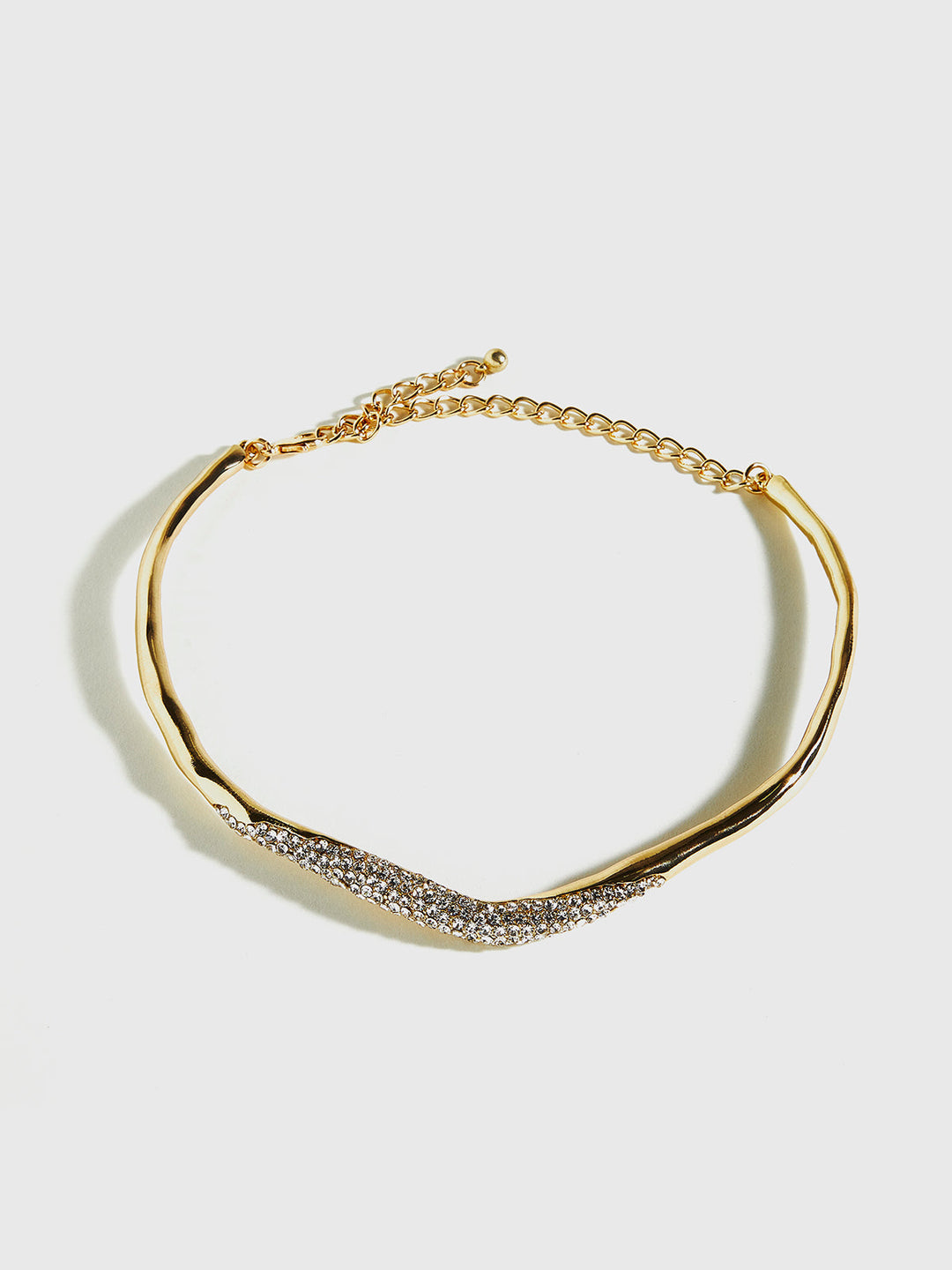 Düzensiz Ziron Choker Kolye - Svelte Chic