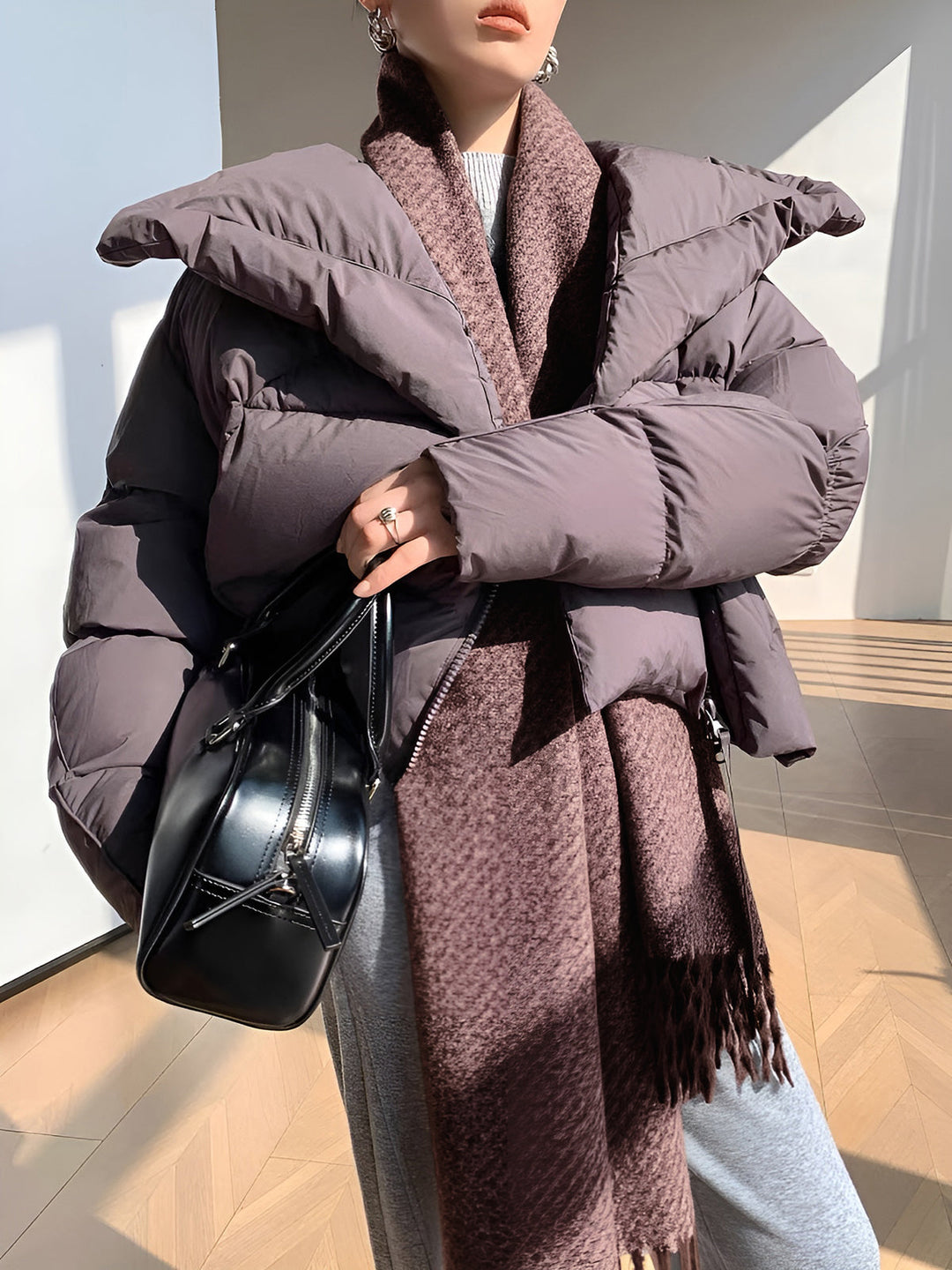 Utility Plain Tassel Scarf ile şıklığı yakalayın