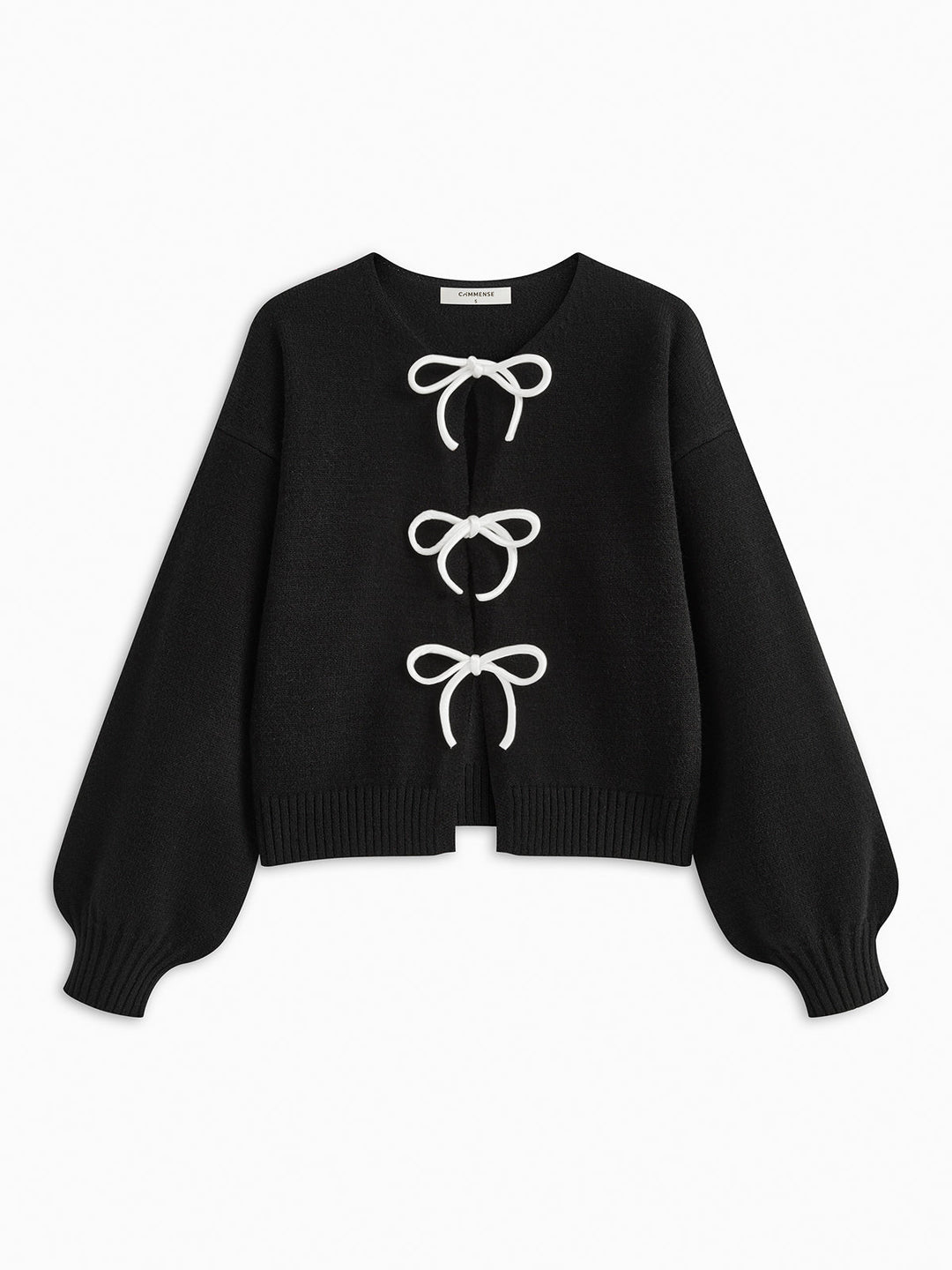 Kemer Detaylı Önden Kıvrımlı Süveter - Svelte Chic