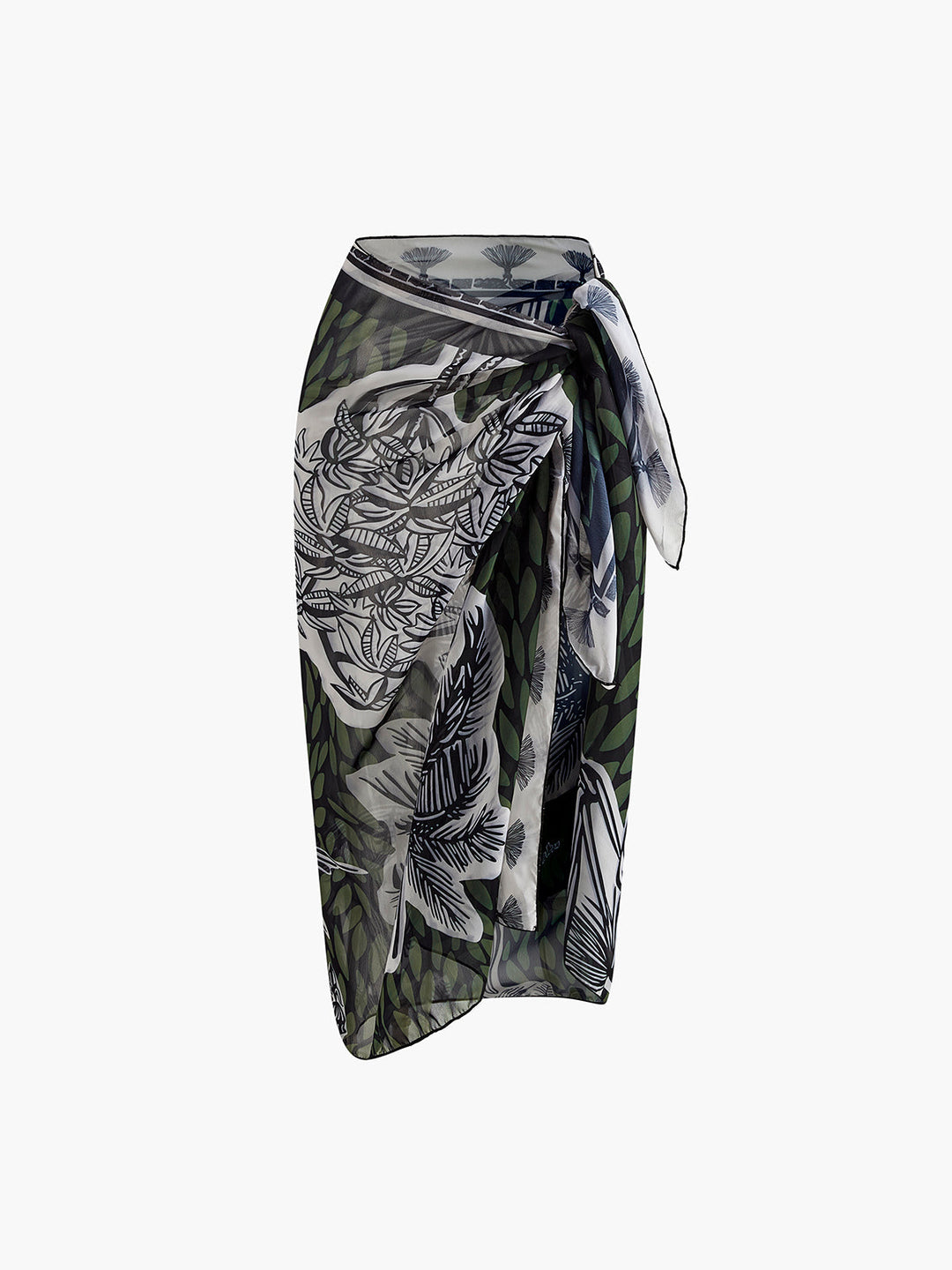 Baskı Şifon Örtü, Svelte Chic koleksiyonundan