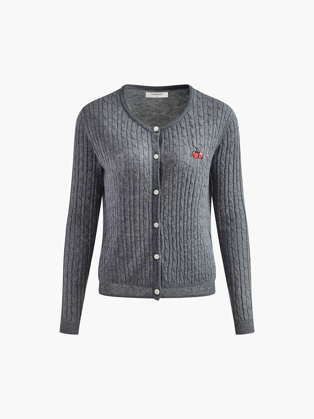 Jakarlı kablo örgü hırka, Svelte Chic, kadın modası