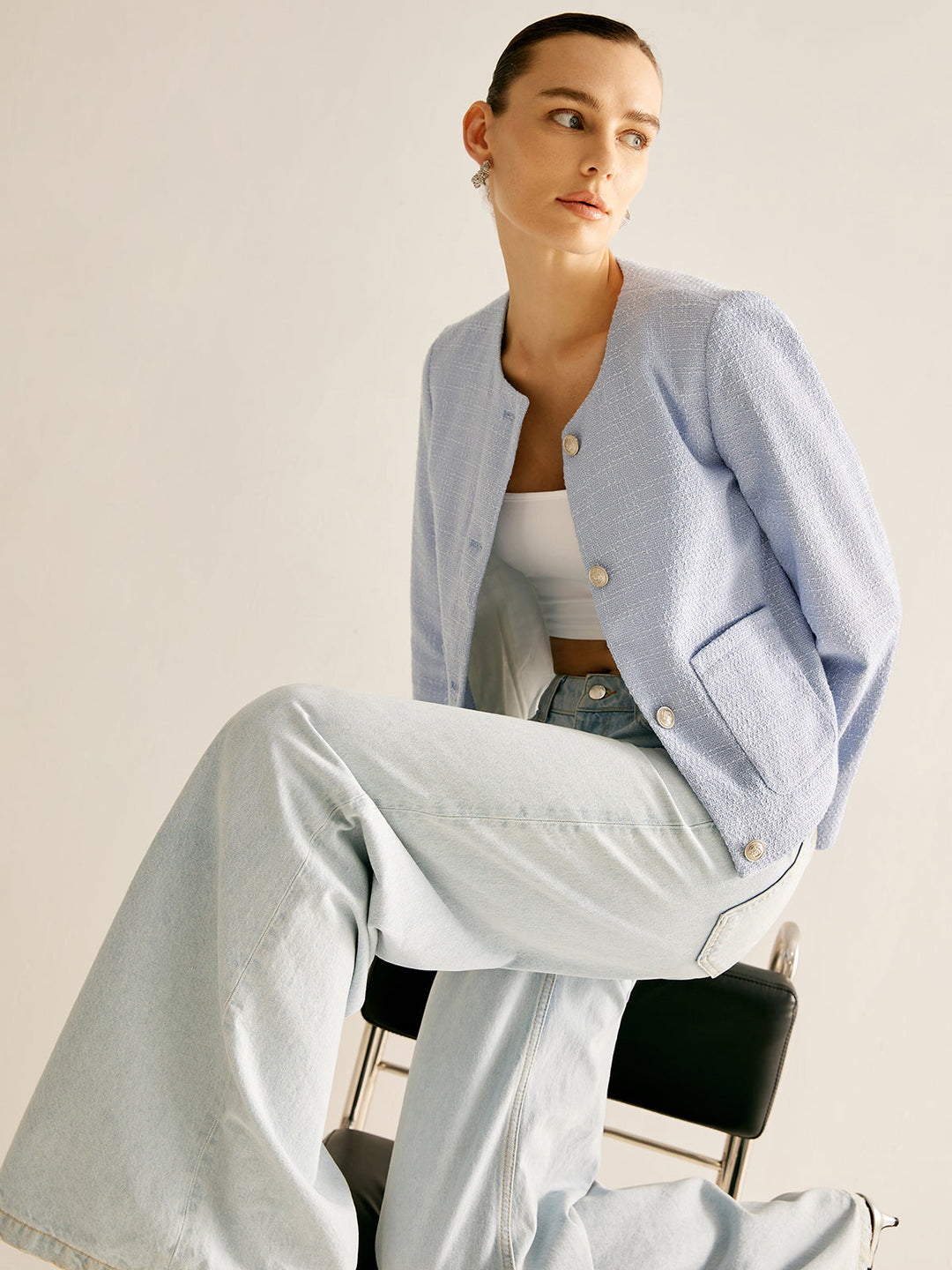 Şık Düğmeli Ceket, Svelte Chic markası, kadın modası