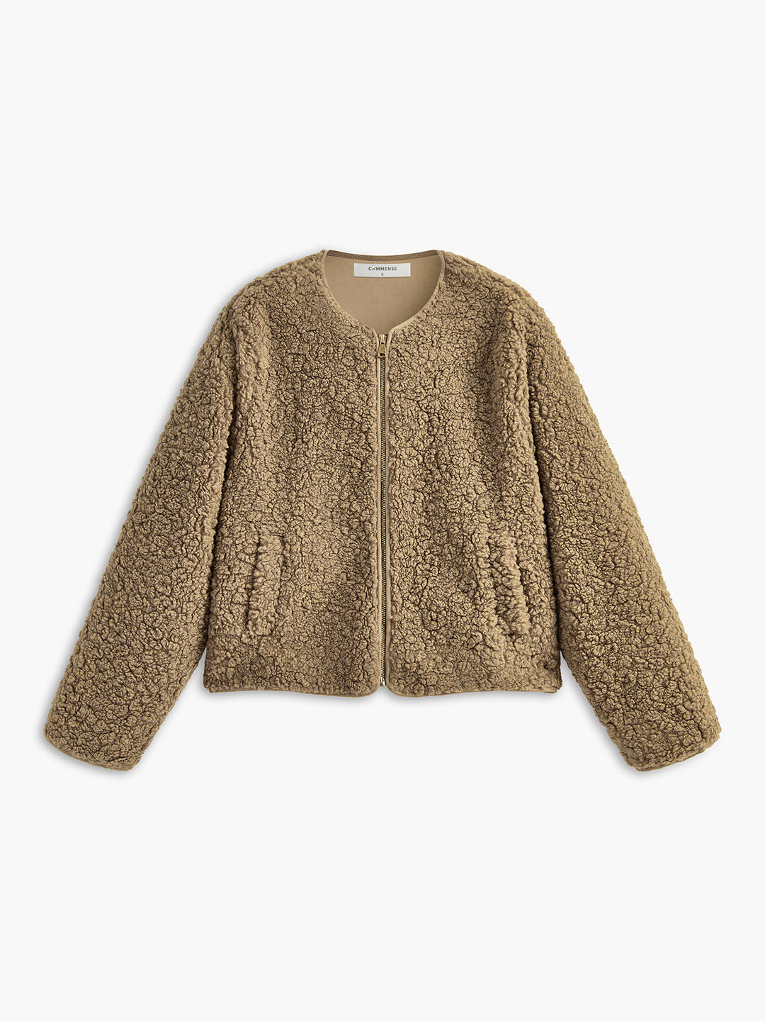 Svelte Chic Spor Fermuarlı Polar Ceket