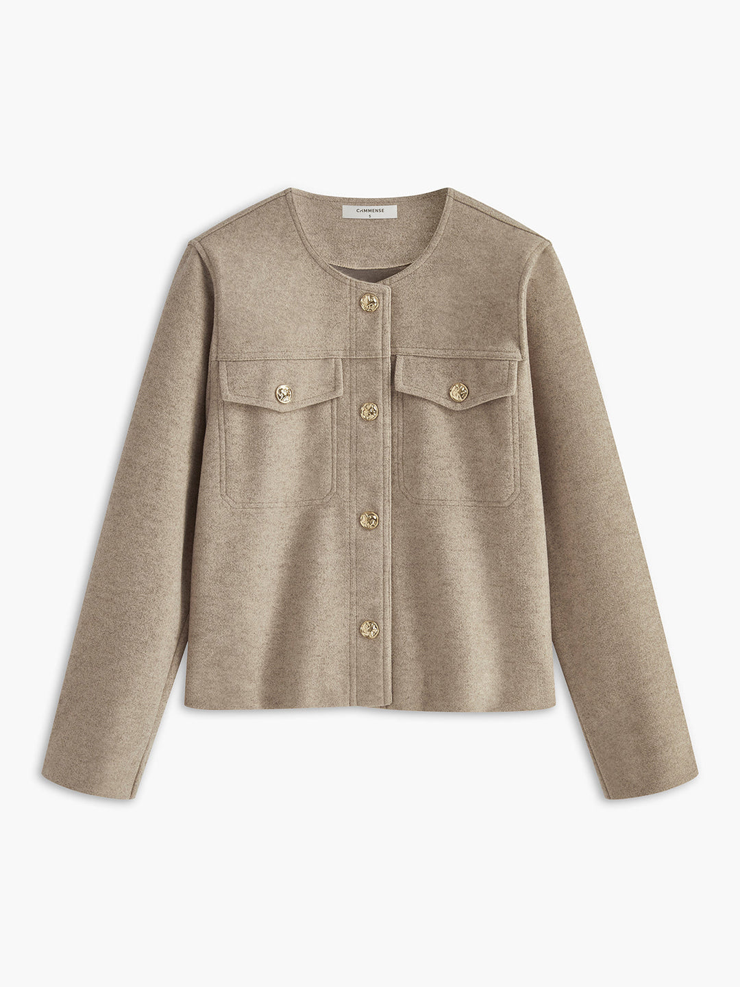 Cepli Düğmeli Ceket - Şık ve Zarif Tasarım