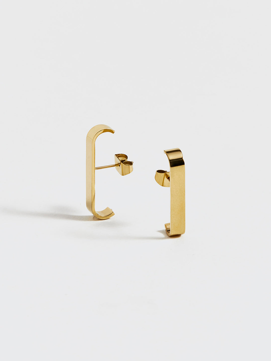 Retro E-Şekilli Kulak Kafesi, %100 Titanyum Çelik