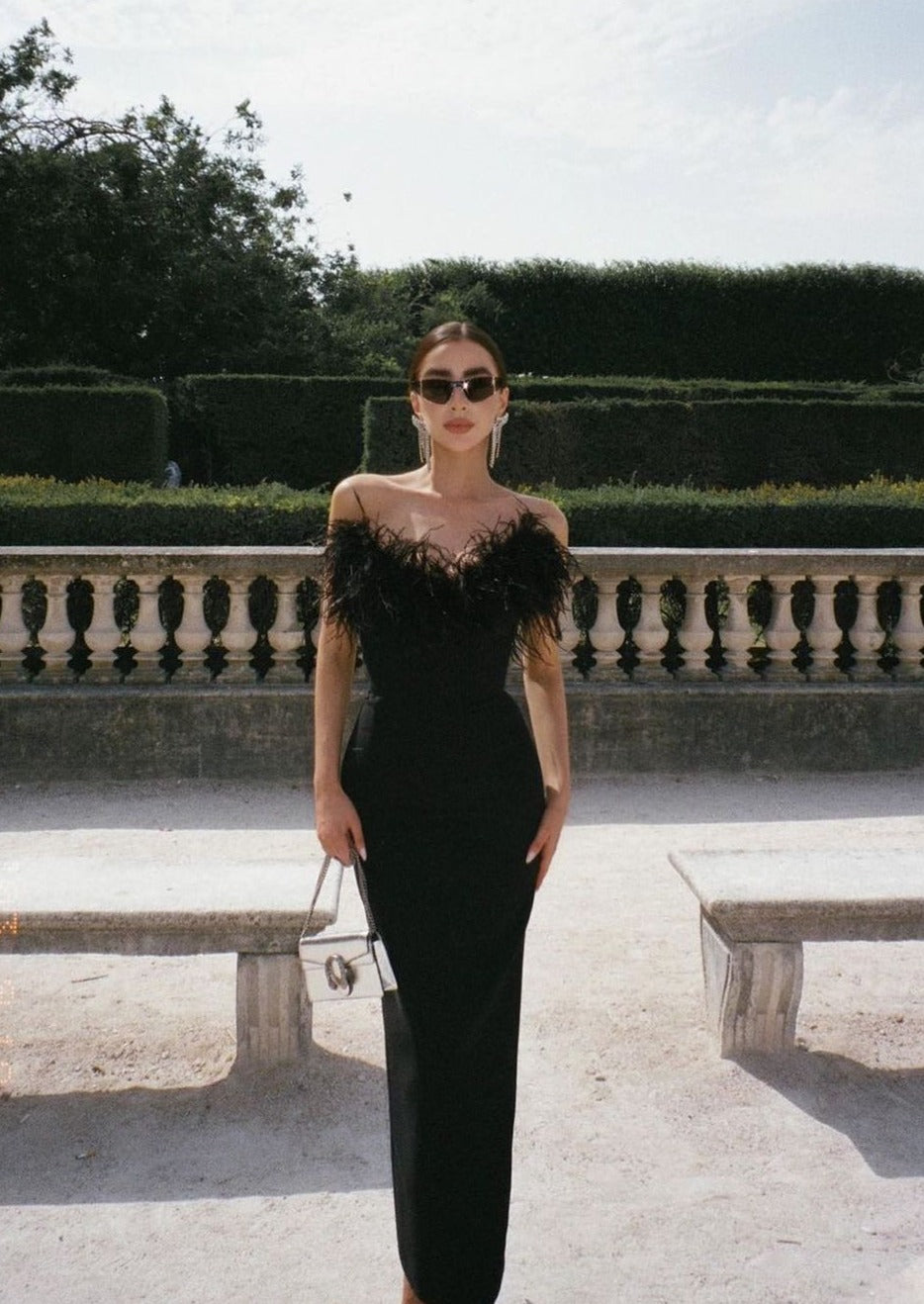 Anastasia | Lüks Tüy Elbise