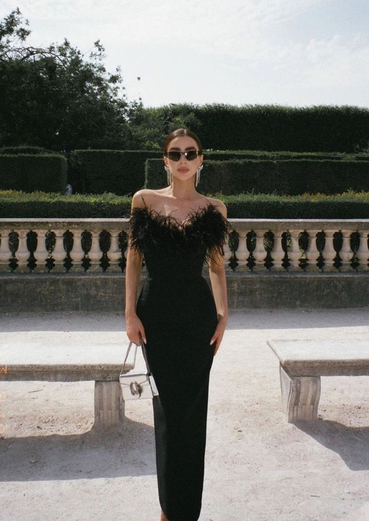 Anastasia | Lüks Tüy Elbise