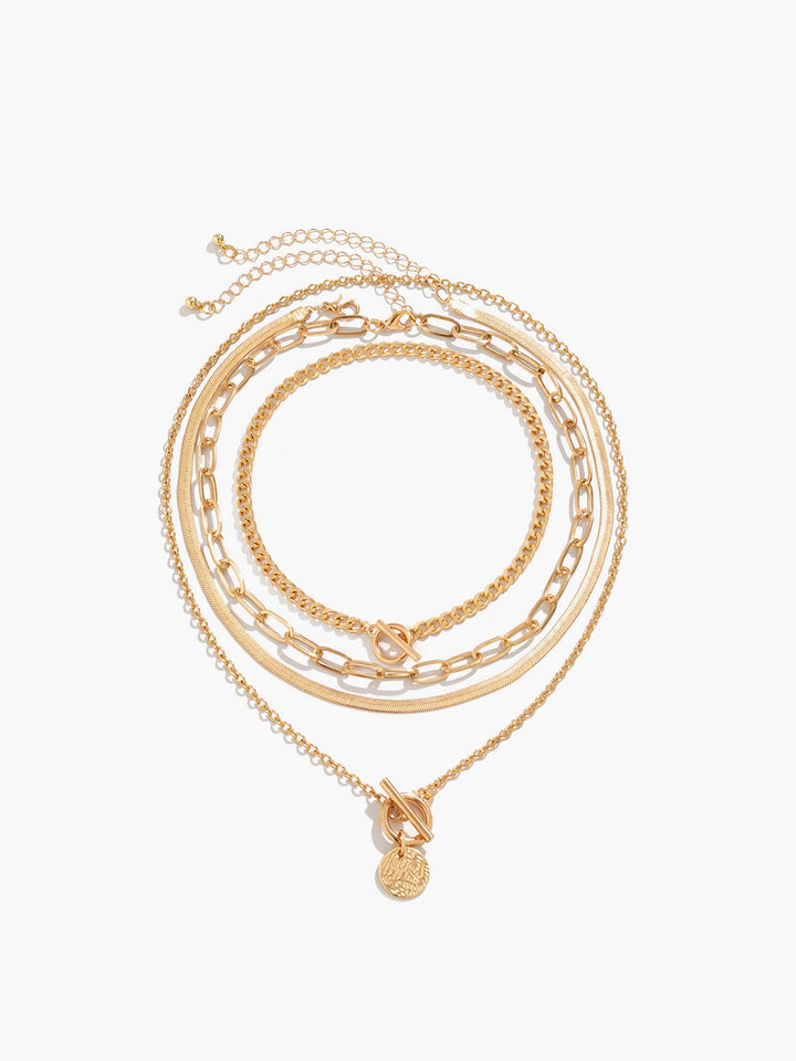 4 adet Tıknaz İstifleme Kolye Kolye