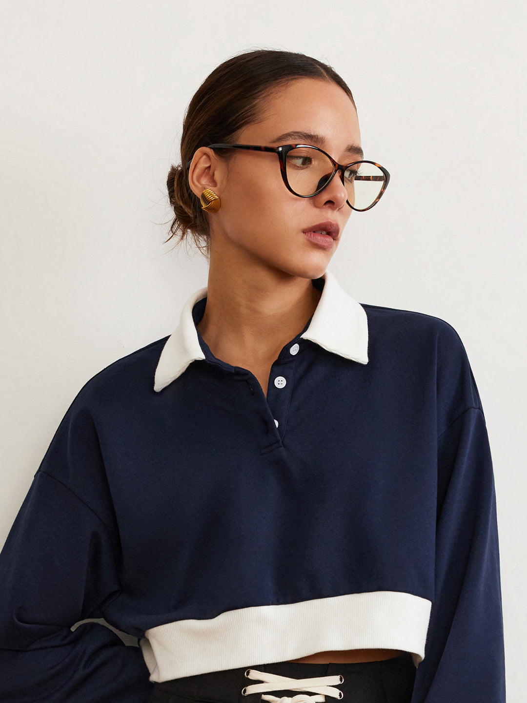 Retro Leopar Kedi Gözlüğü