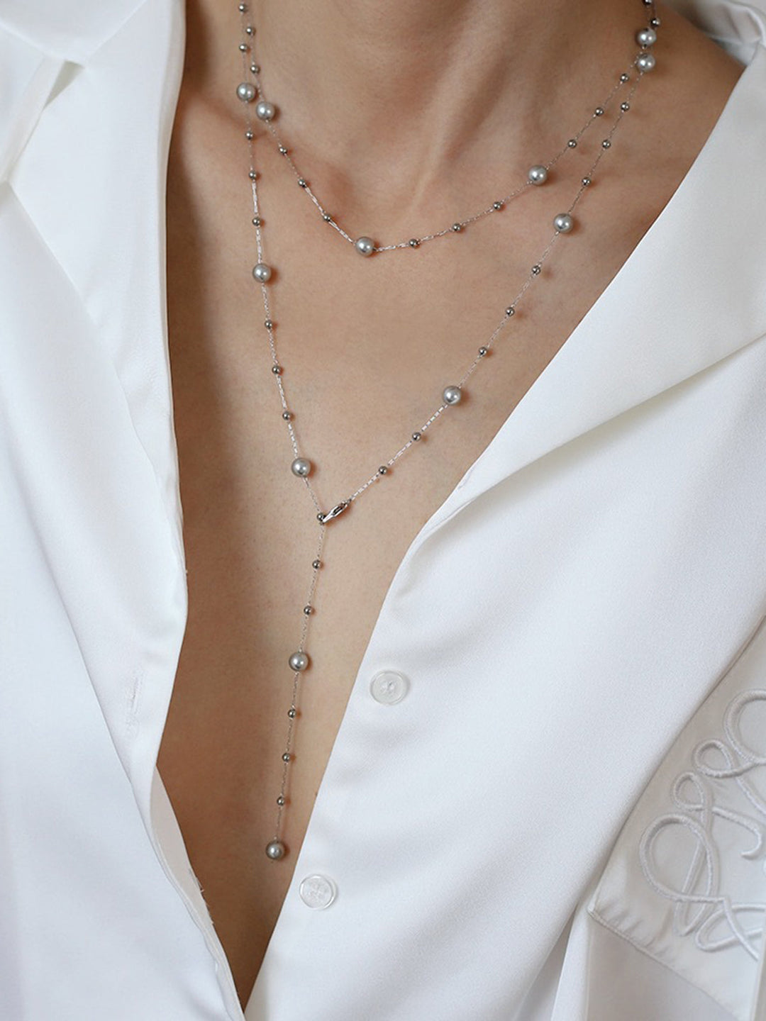 Top Boncuk Püskül Kolye