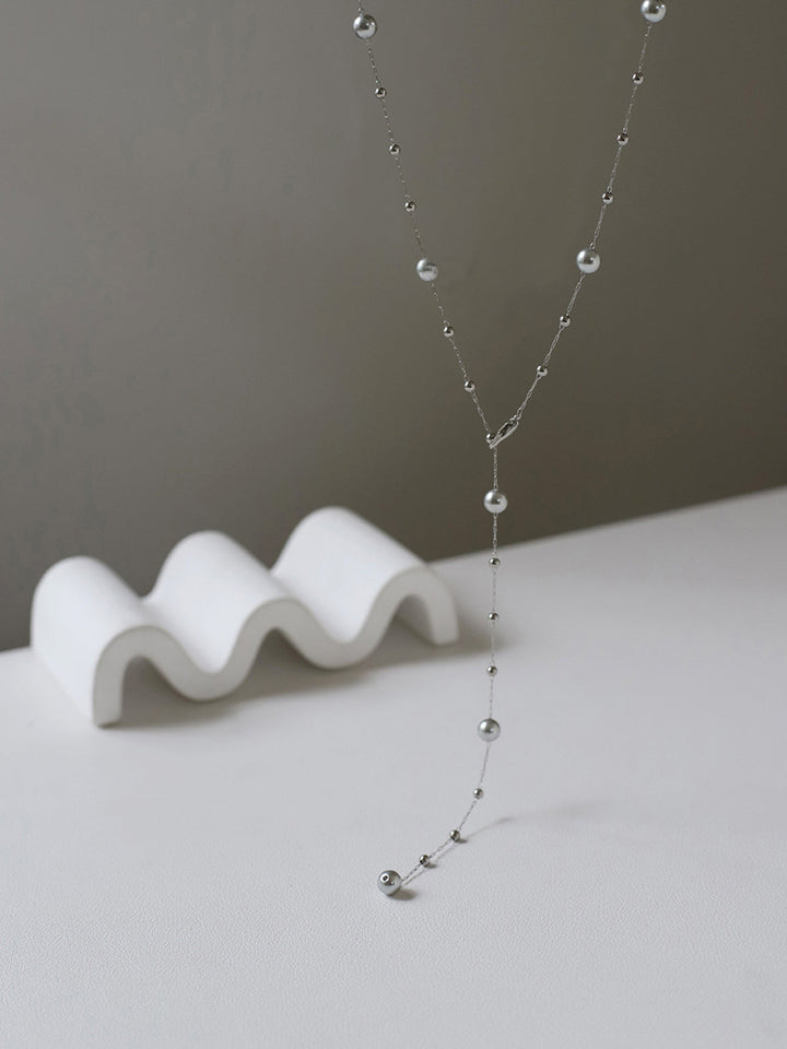 Top Boncuk Püskül Kolye