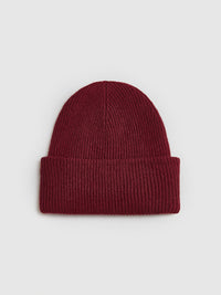 Ribbed Soft Wool Hat