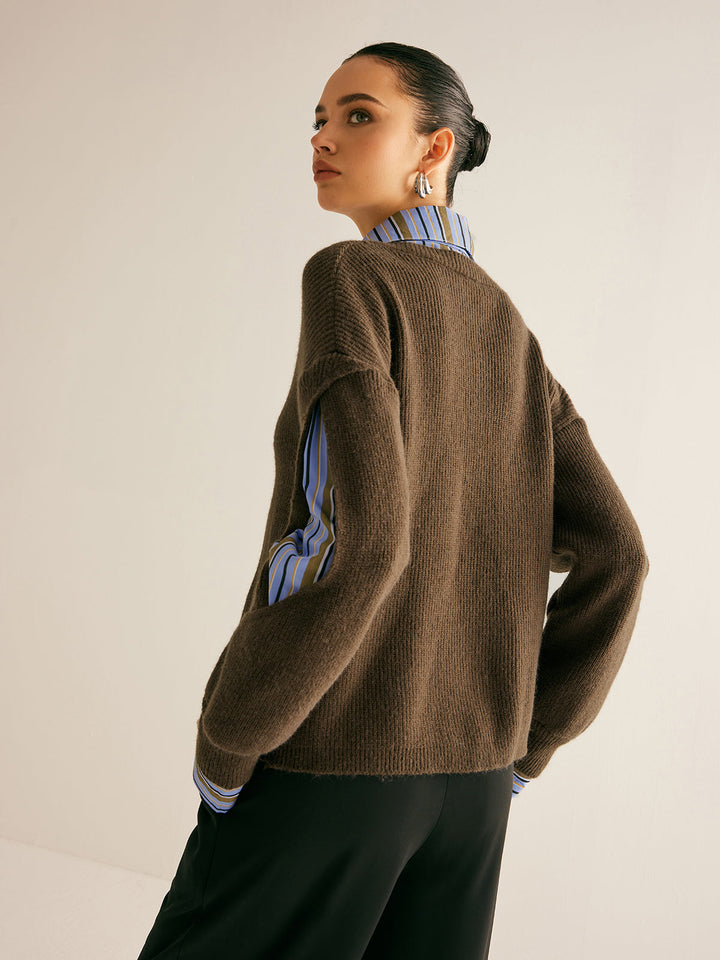 2'si 1 Arada Ribanalı Kesik Kazak