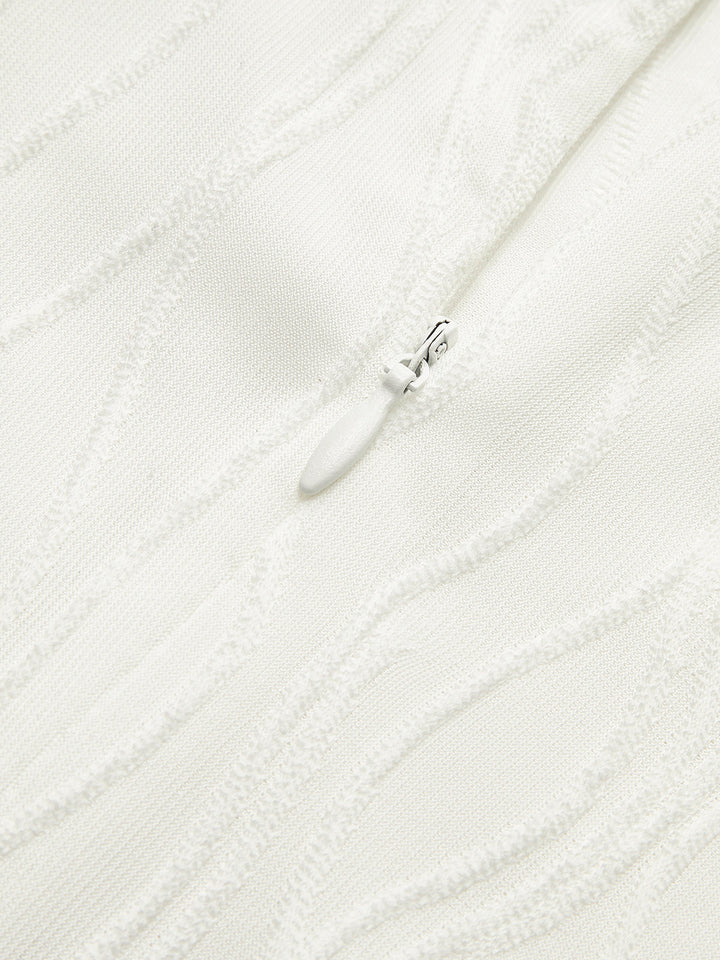 Рокля с волани и копчета 