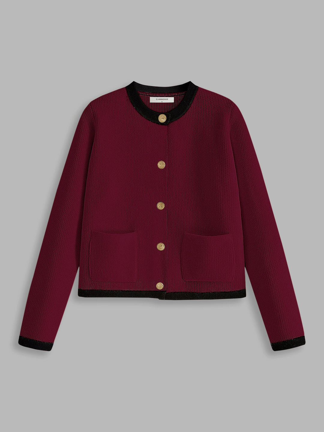 Düğme Detay Yumuşak Hırka