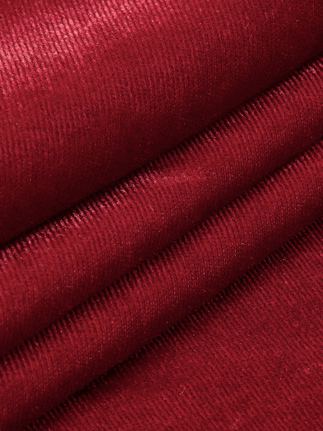 Yumoş Yakalı Düğümlü Kadife Abiye Elbise