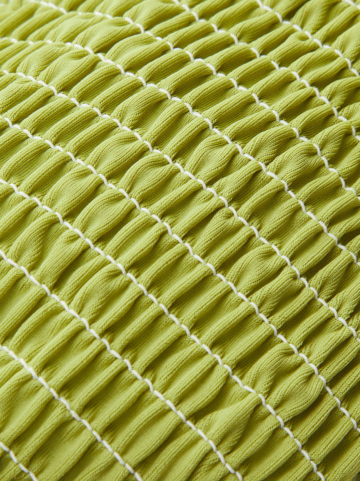 Şık Gipe Üçgen Bikini Şık Bağlama Askılarıyla