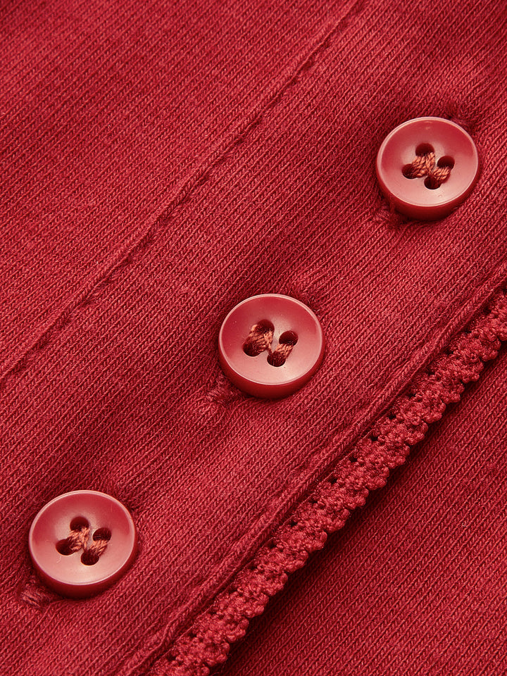 Şık Çiçek Desenli Pileli Düğmeli Elbise