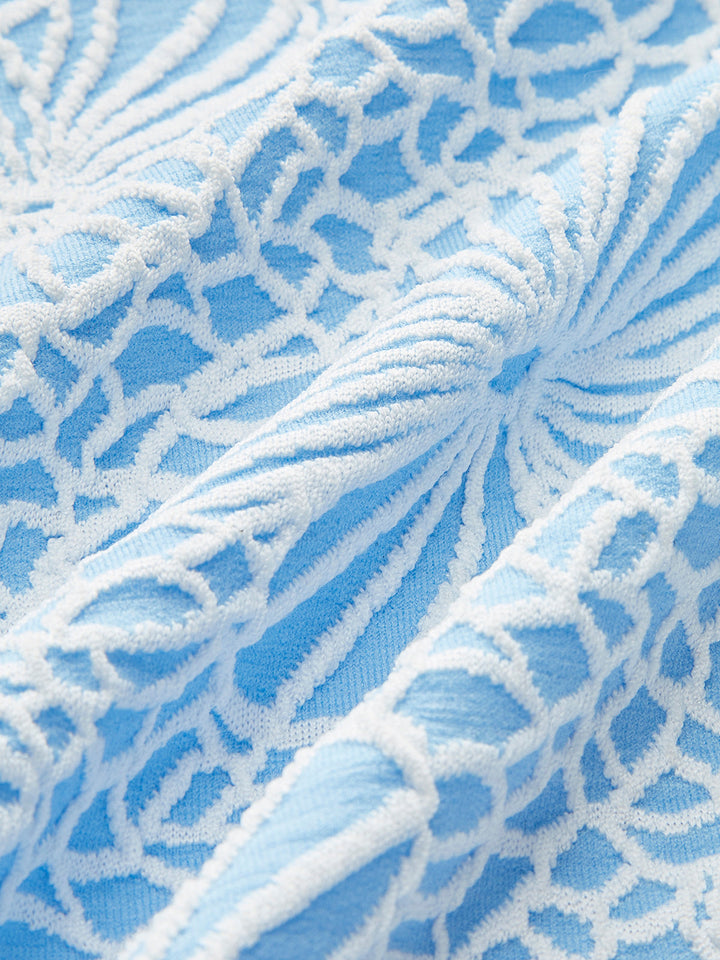 Şık Asimetrik Dantel Kesim Sırt Monokini