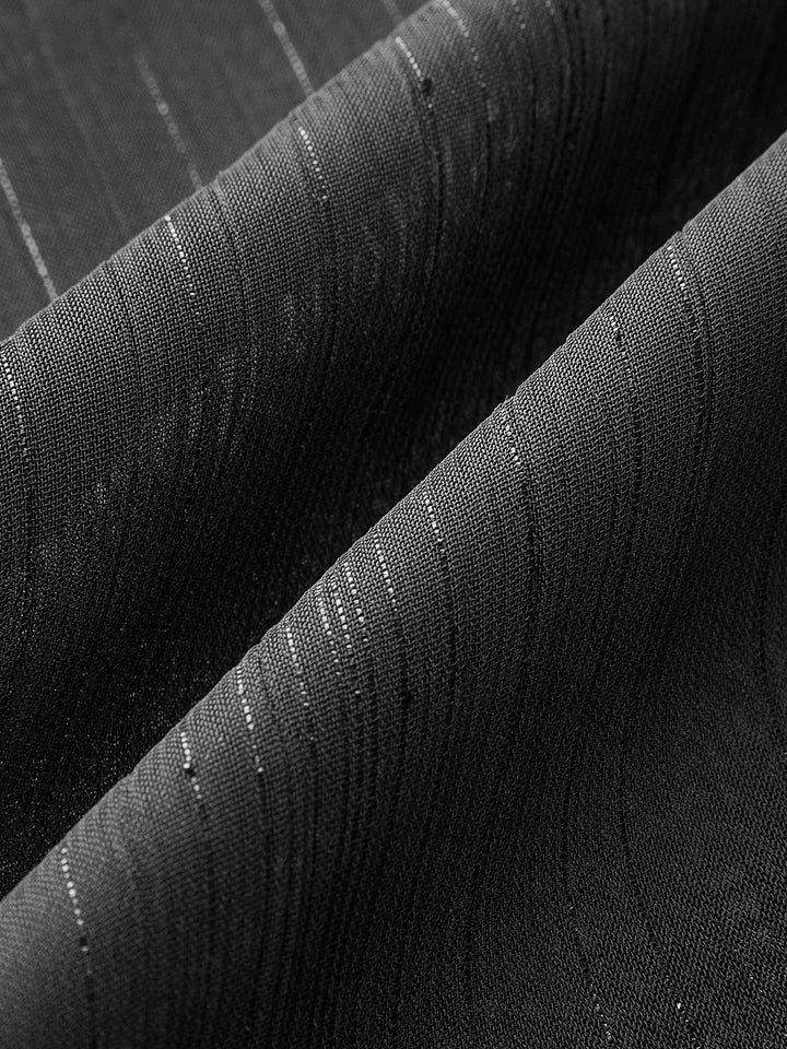 Тънка шифонена блуза с елегантен дантелен детайл