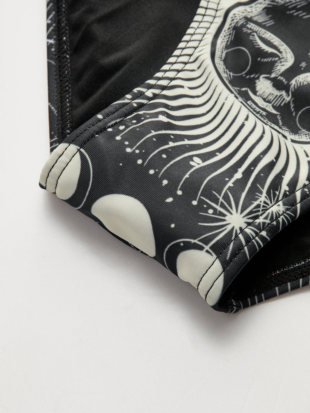 Gökyüzü Temalı Halter Bikini Takımı