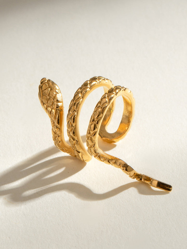 Şık Yılan İlhamlı Kulak Kafesi