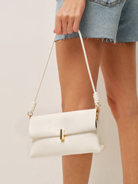 Şık Düğüm Saplı Katlanabilir Omuz Çantası