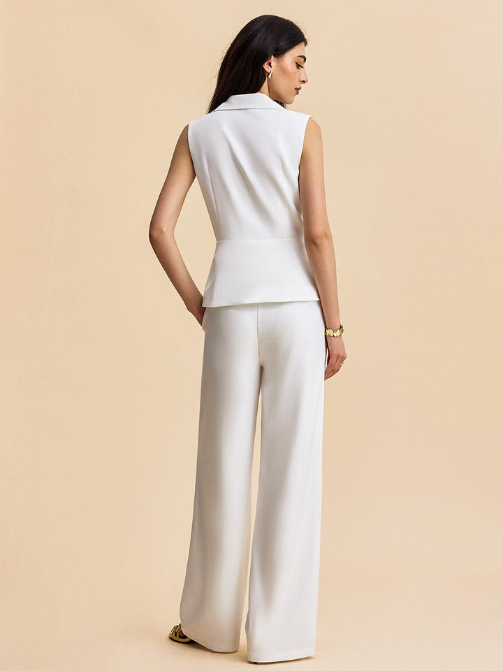 Şık Yaka Pantolon Takımı