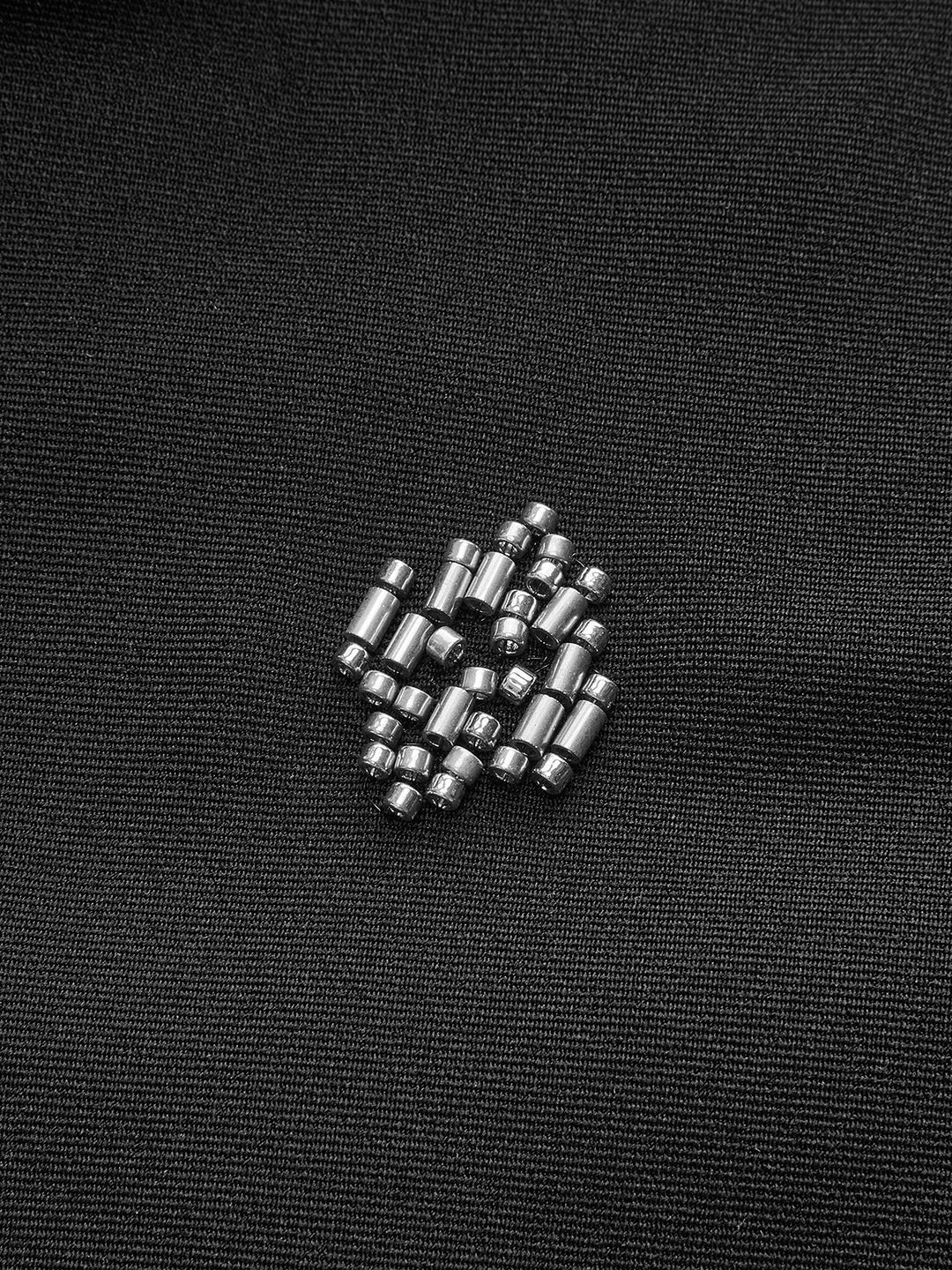 Şık Tek Omuzlu Süslemeli Bluz