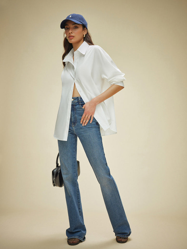 Her Duruma Uygun Şık Butonlu Gömlek