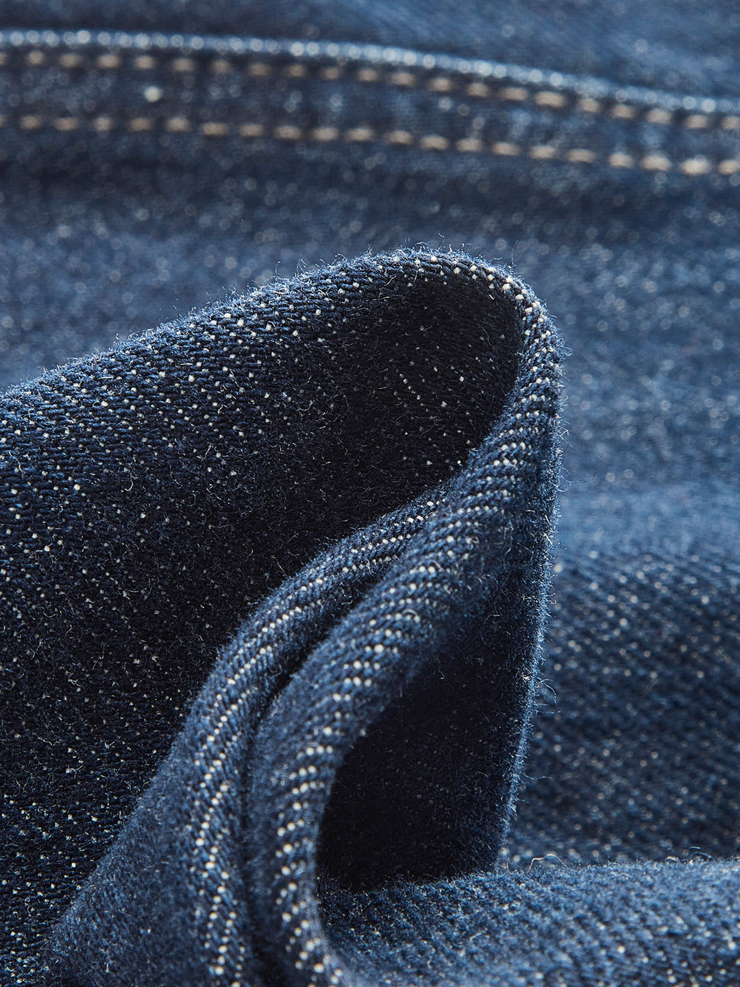 Şık Pamuklu Geniş Paça Orta Bel Jeanler