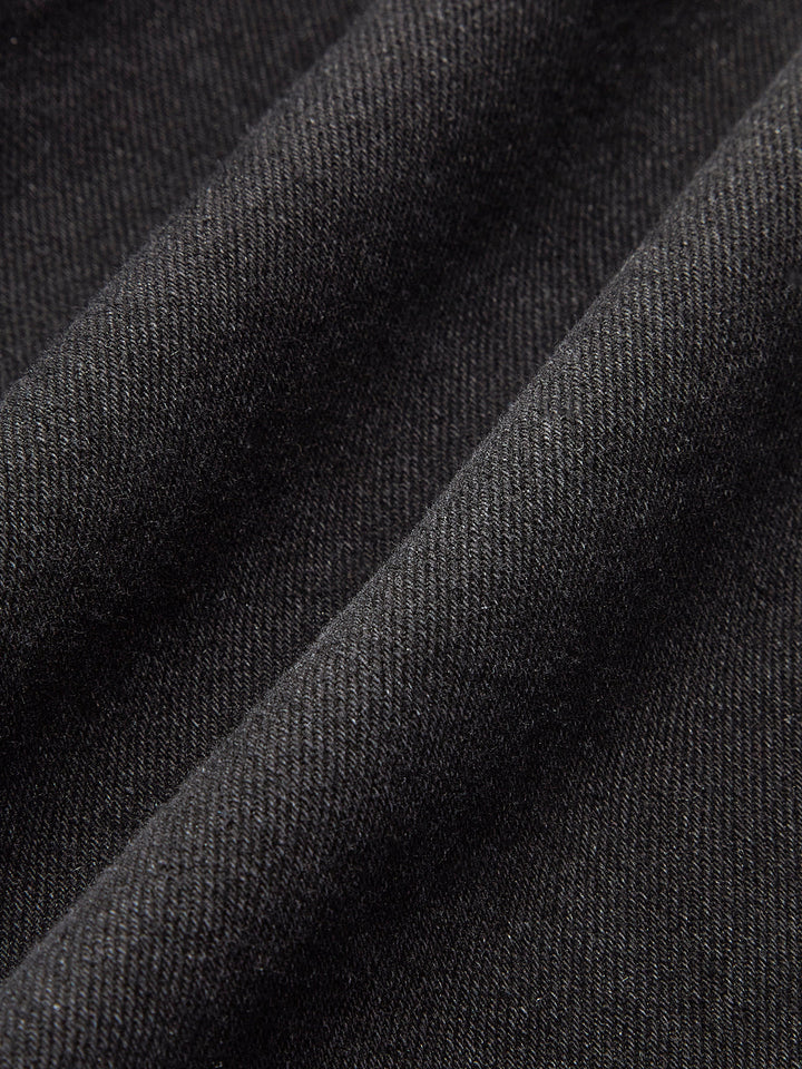 Şık Bir Görünüm İçin Orta Bel Renk Bloklu Kot Pantolon