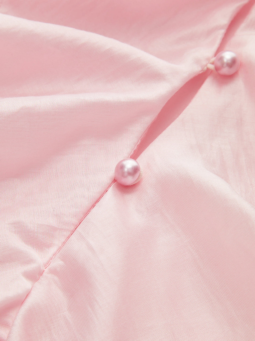 Şık Düğüm Detaylı V-yaka Bluz ve Şık Çan Kollu