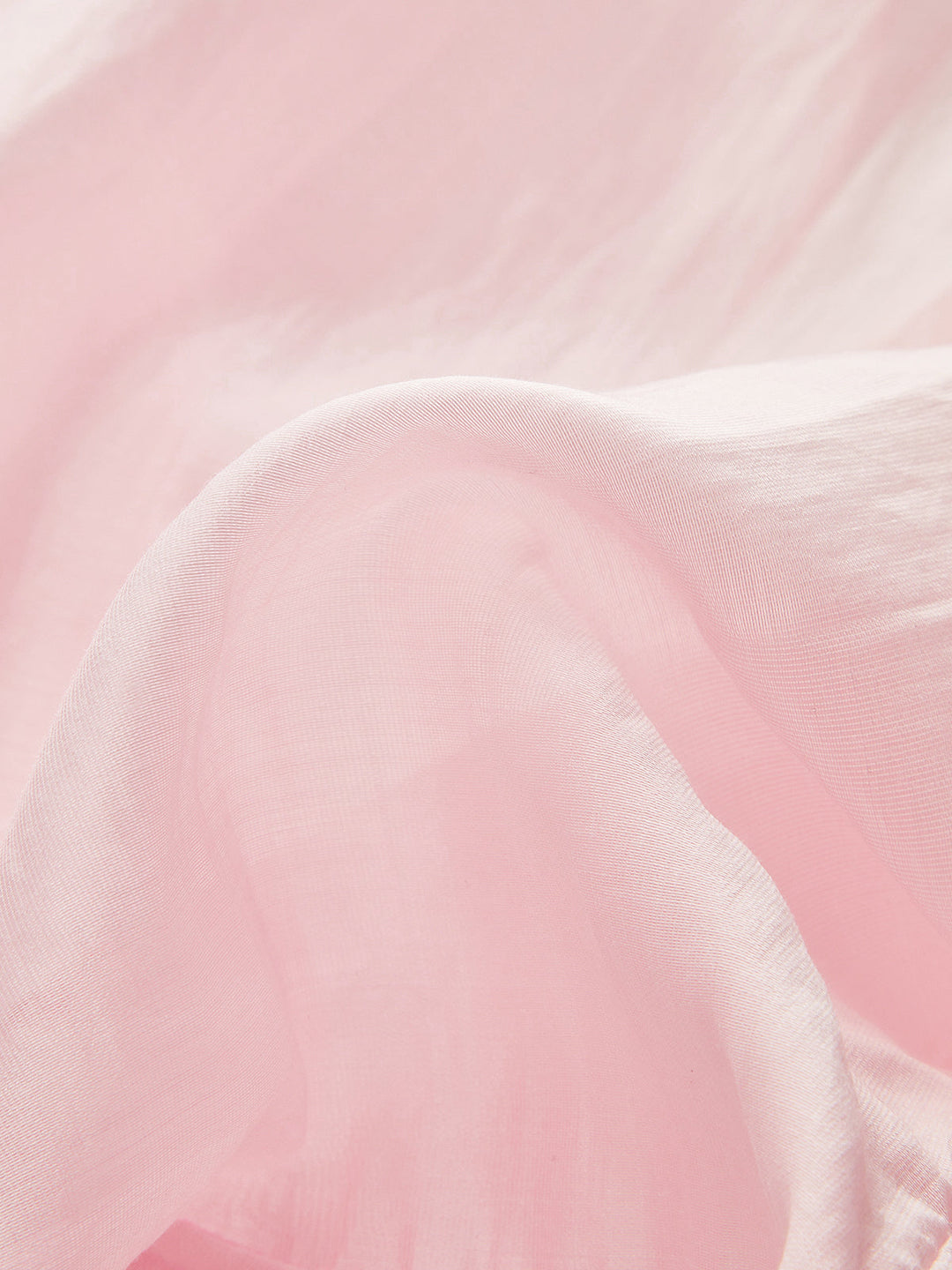 Şık Düğüm Detaylı V-yaka Bluz ve Şık Çan Kollu