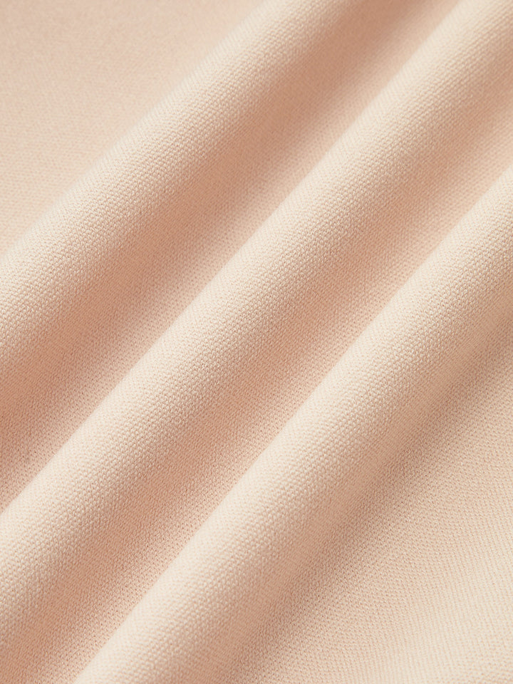 Örgülü İp Detaylı Korse Çizgili Askısız Elbise