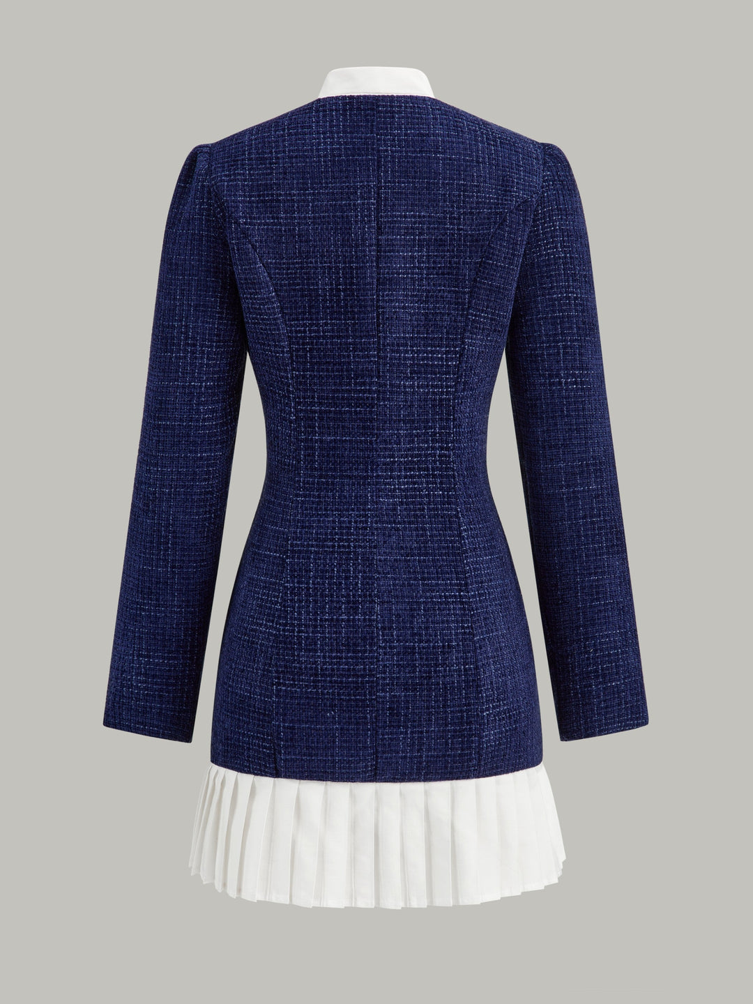 Pileli Kenar Fiyonklu Yaka Kadife Mini Büstiyer