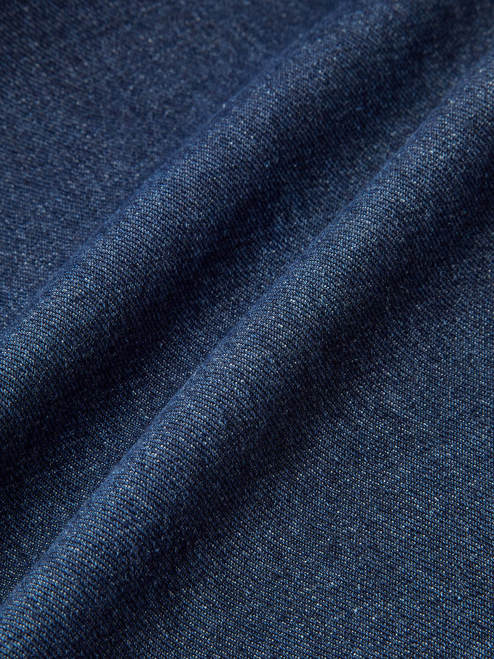 Yüksek Bel Bol Paça Kot Pantolon