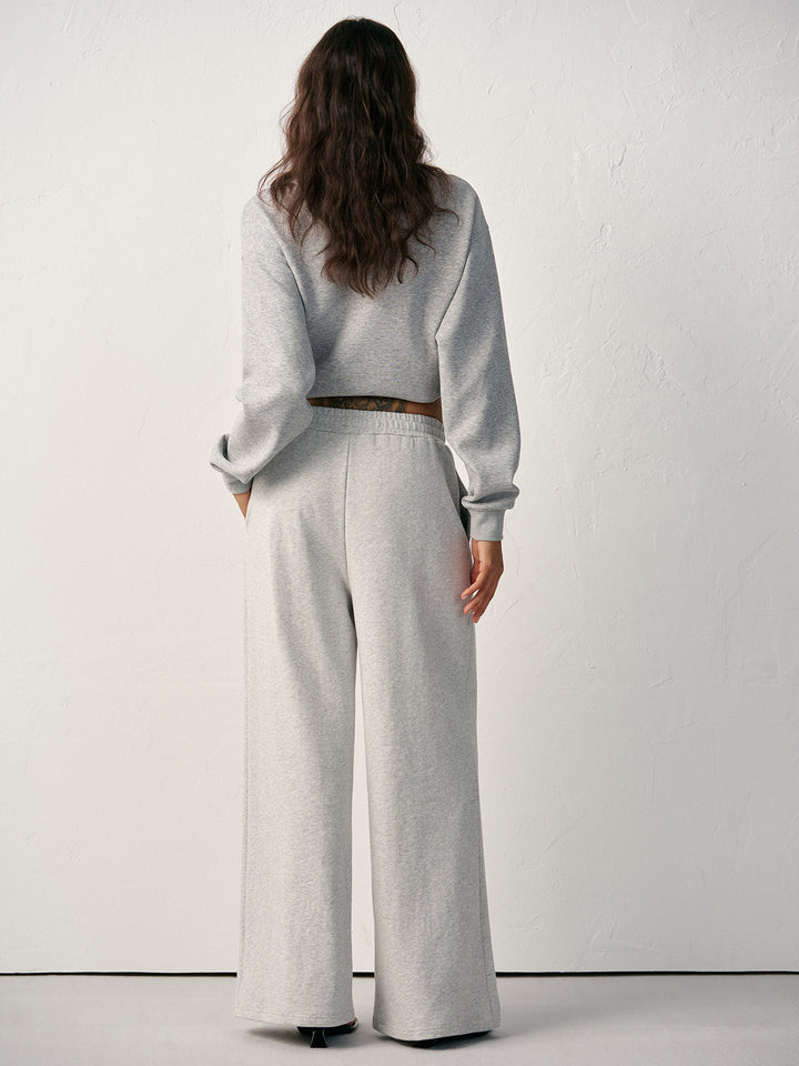 Pamuk Karışımlı Düz Kesim Eşofman