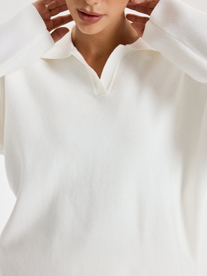 Oversized Polo Takım Seti