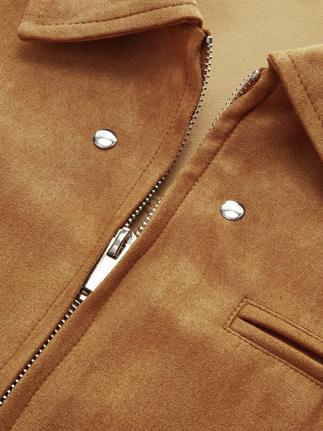 Şık Tasarım Süet Ceket