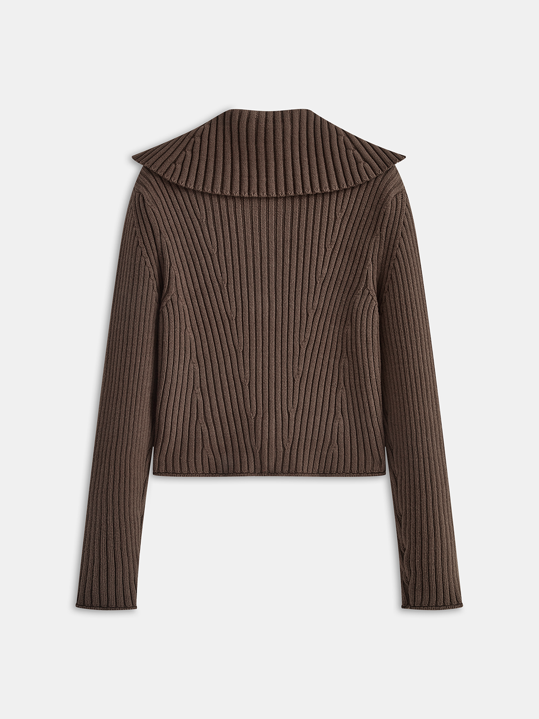 Yaka Detay Bluz Hırka