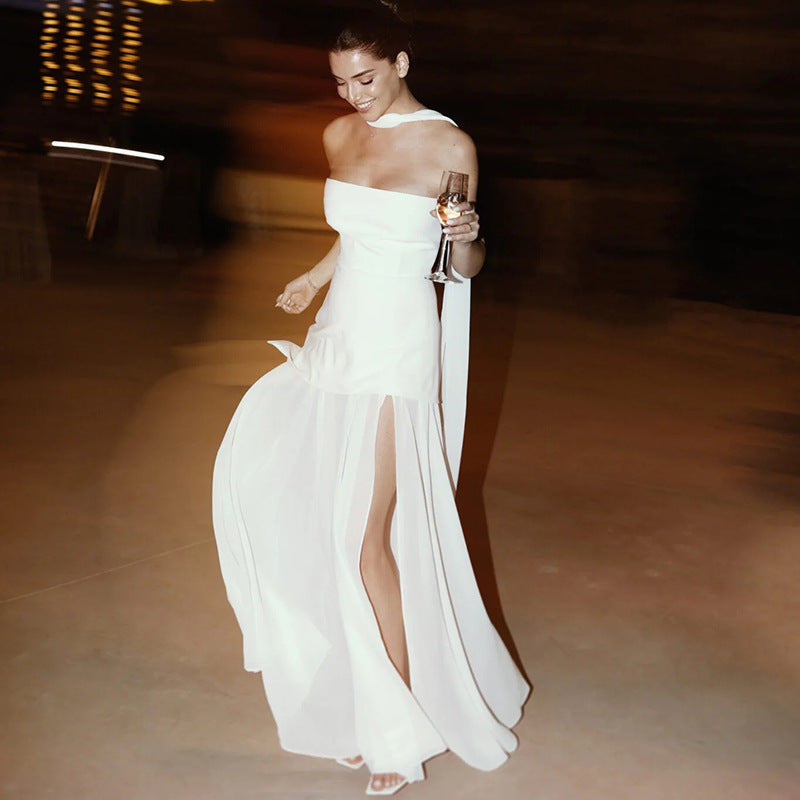 Valerie | Asimetrik Maxi Elbise